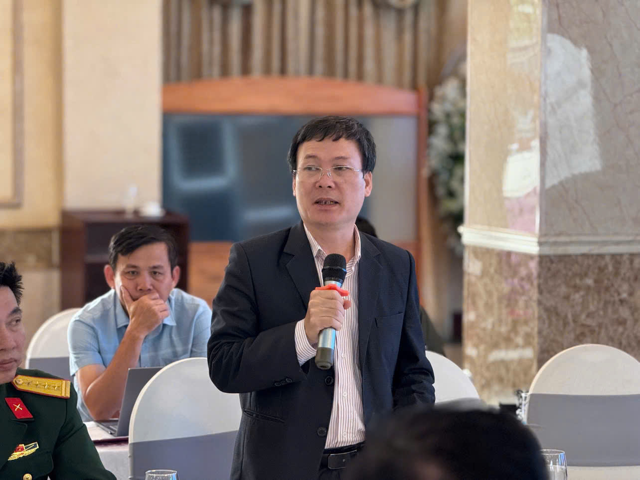 Phó Cục trưởng Đặng Duy Hiển tham dự và phát biểu tại Hội thảo “Ứng dụng công nghệ viễn thám trong dự báo hạn hán, thiếu nước cho khu vực Tây Nguyên và chuyển đổi số trong vận hành công trình thủy lợi”