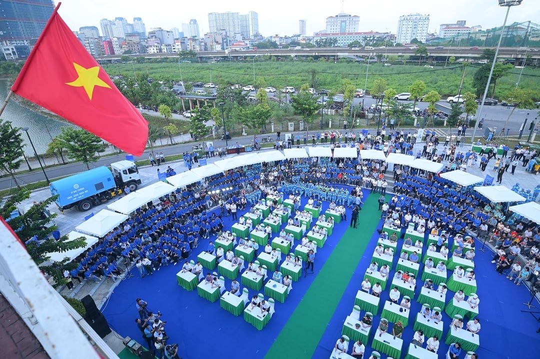 Lãnh đạo Cục Chuyển đổi số tham dự Lễ phát động Toàn dân tham gia bảo vệ môi trường